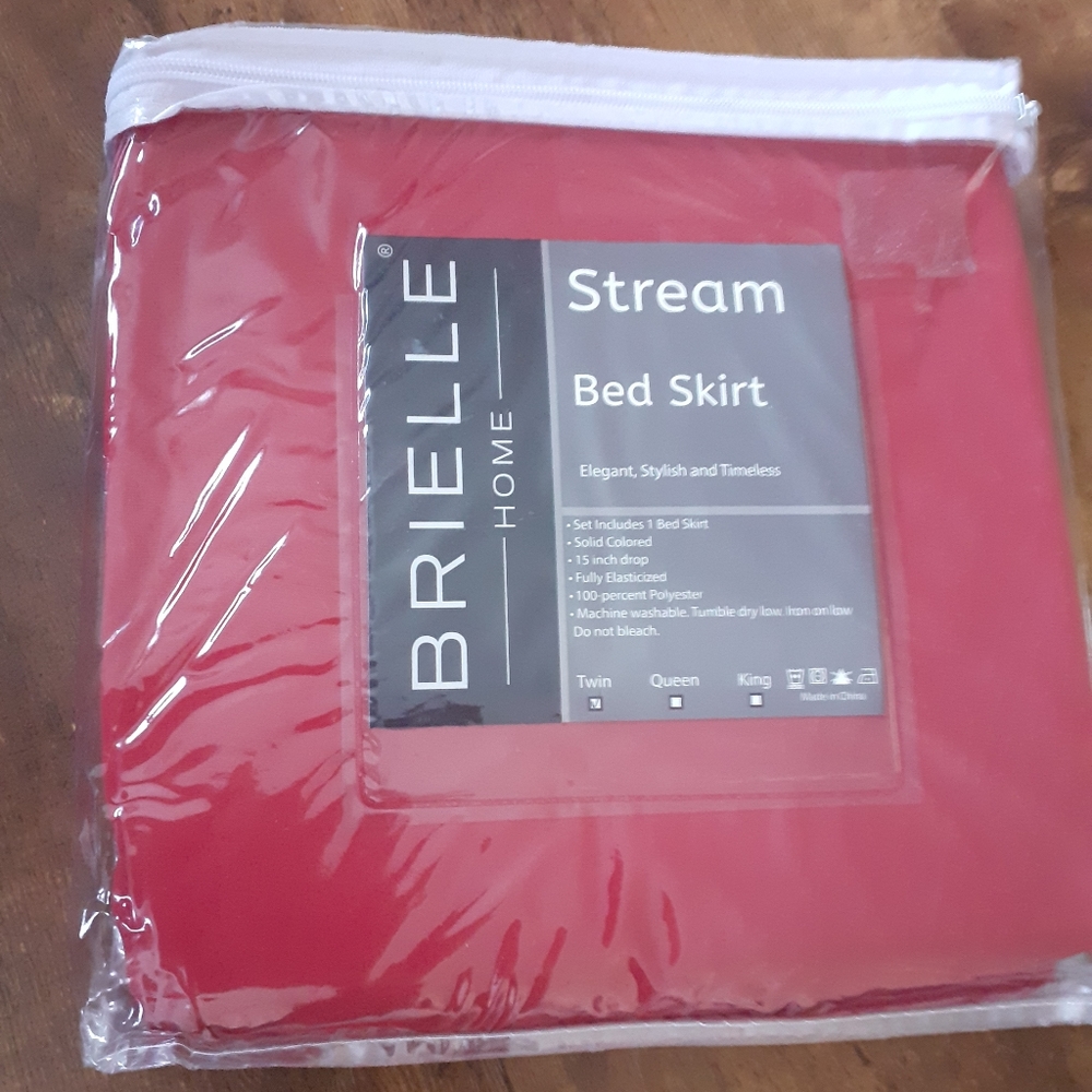 Brielle Home twin Bedskirt